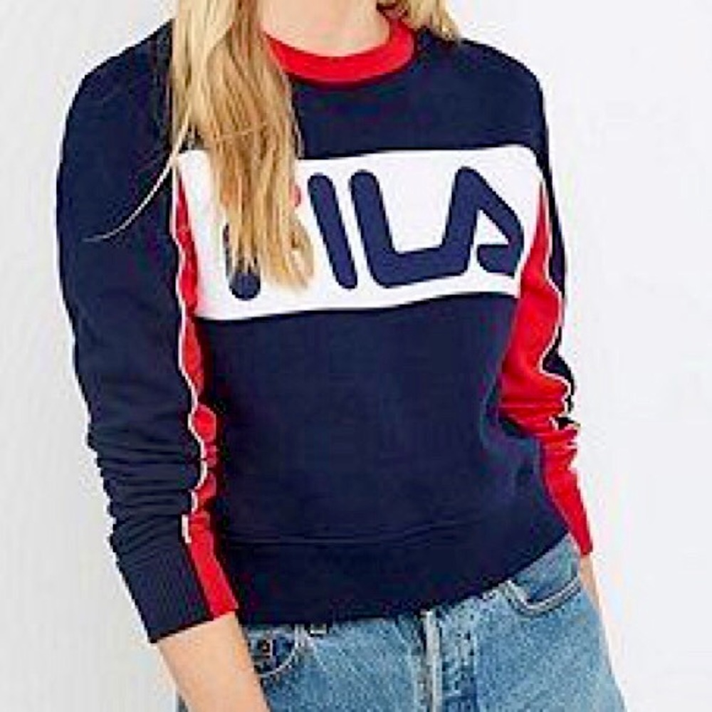 Fila cropped sweater